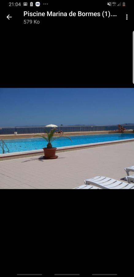 Face Mer Entre Plage Et Marina Bormes-les-Mimosas Buitenkant foto